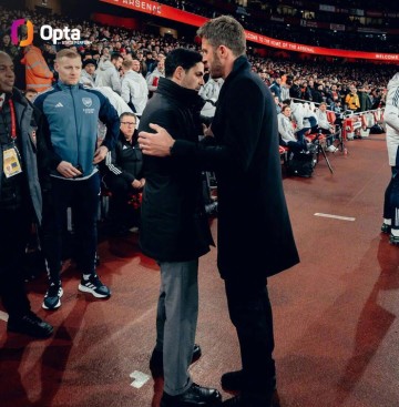 百度体育-阿尔特塔执教阿森纳两球领先仅两负，均负于卡里克执教的曼联|OPTA|迈克尔·卡里克|迈克尔-卡里克|数据|米克尔_新浪体育_新浪新闻